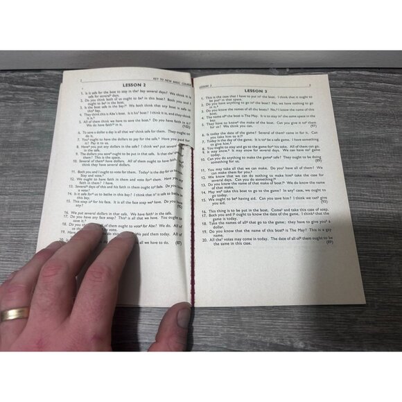 Key To New Basic Course in Pitman Shorthand Book by Isaac Pitman Hardcover - Picture 3 of 6